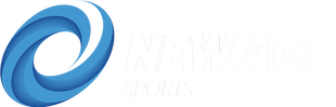 New Age Sports Logo - white